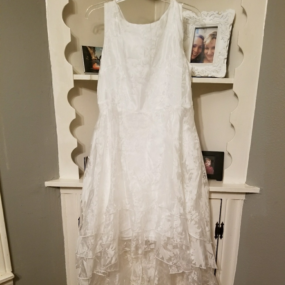White Formal Gown